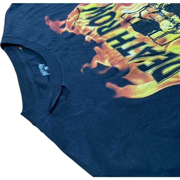 Custom Death Row Records Destructed Flames Tee - Picture 5 of 6